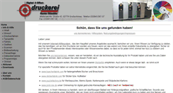 Desktop Screenshot of druckerei-duennbier.com